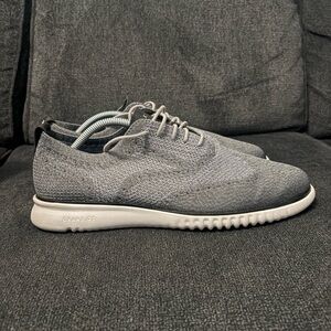 Cole Haan 2.0 Grand Men's Wingtip Casual Shoes Size 11.5 Gray C27565